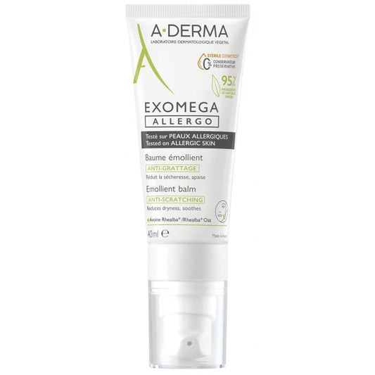 A-Derma Exomega Allergo Bálsamo Emoliente Anti-rascado 40 ml