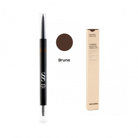 SENSILIS LÁPIZ DE CEJAS AUTOMÁTICO 3 EN 1. 03 BRUNE